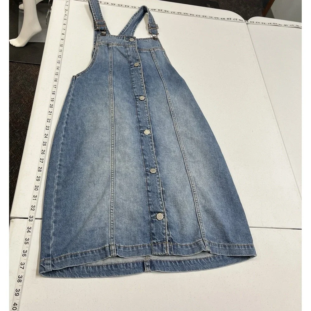 Gap Denim Denim Jumper Overall Dress Girls XXL Country Western Cowgril Casual